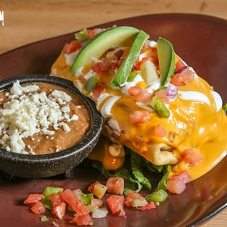 Cheesy Chimichanga
