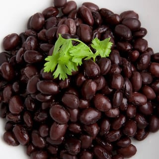 Tray of Black Beans