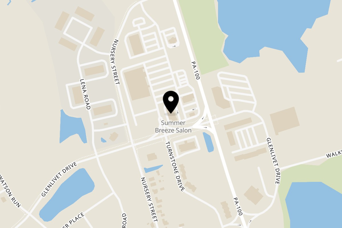 Map showing the location of Don Juan Mex Grill Fogelsville on 7751 Glenlivet Dr W in Fogelsville